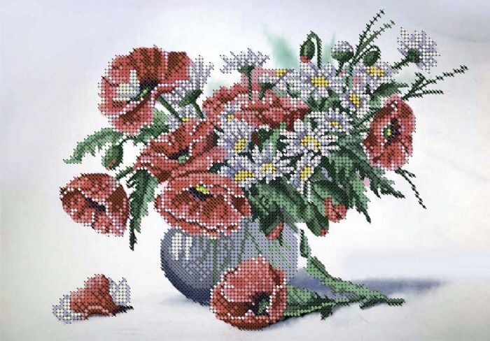 Букет маків А4-К-004