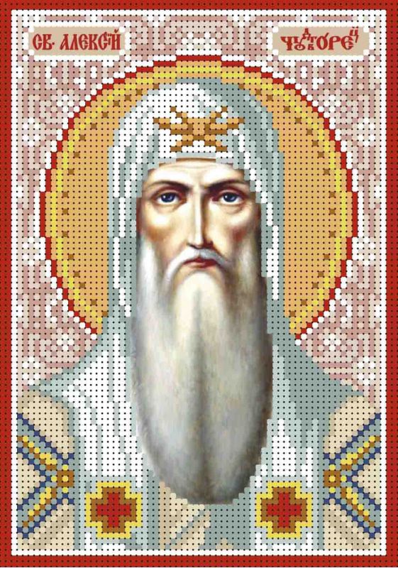 Святой Алексей Чудотворец А5-И-215