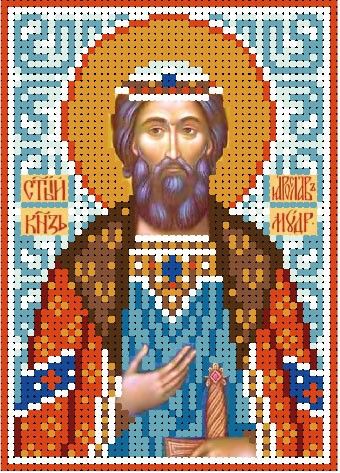 Святой князь Ярослав Мудрый А6-048