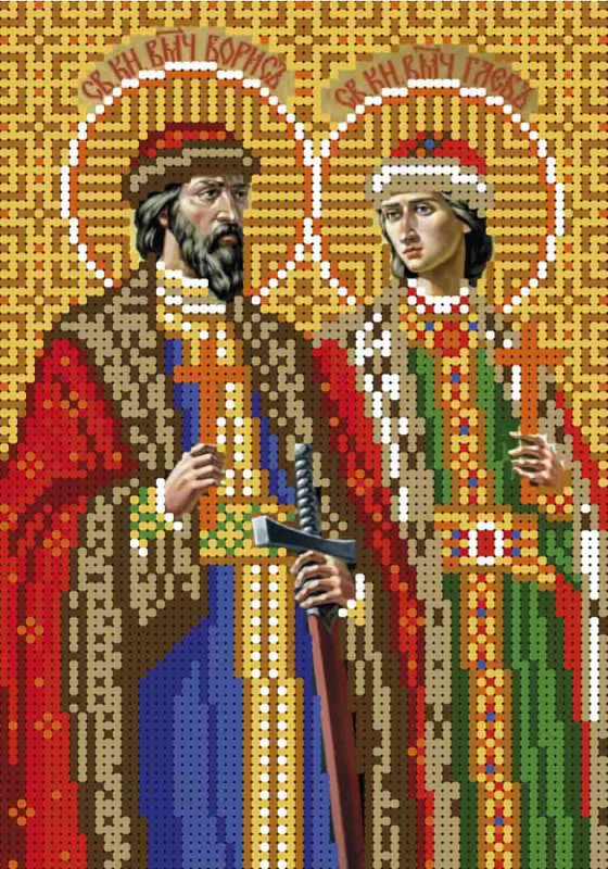 Святые князья Борис и Глеб А5-И-425
